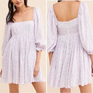 Selkie The Puff Babydoll Mini Dress